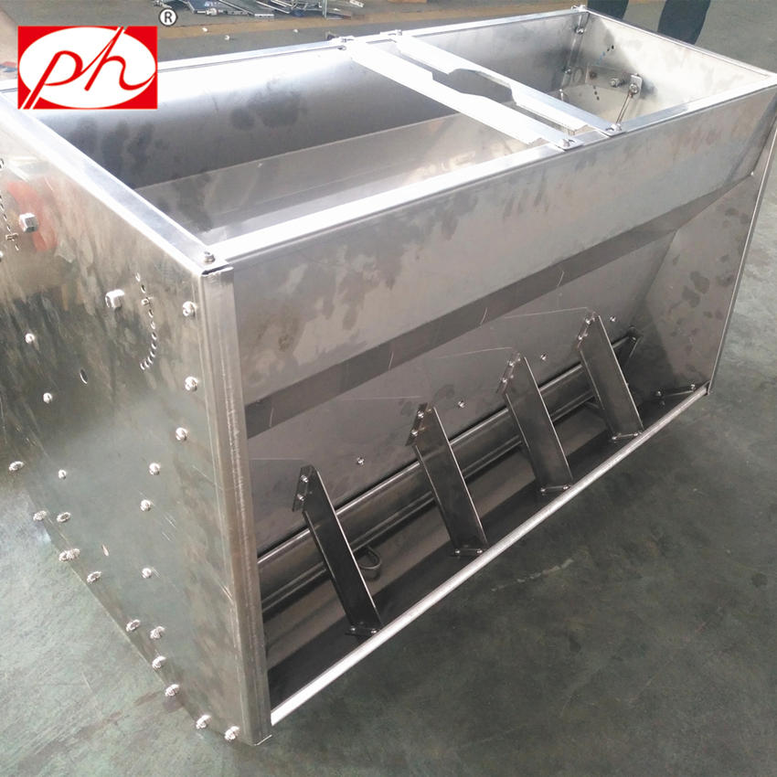 Piglet stainless steel feeder for pig nursery farm feeding equipment Piglet stainless steel feeder for pig nursery farm feeding equipment